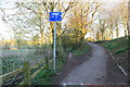 Access path to the Trans-pennine Trail