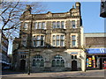 The magnificent building housing Barclays Bank, Carmarthen