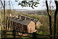 Terraced housing in Broadbottom