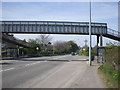 Footbridge over the A4050, Wenvoe