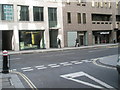 Junction of Great Swan Alley and Moorgate