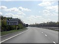 TL2071 : A14 approaching junction 22 by J Whatley