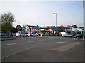 Codsall filling station and road junction