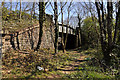 Bridge over disused rail track - Coryton