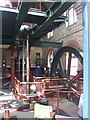 Beam engine in Coleham Sewage Pumping Station