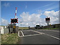 Level Crossing near Upper Denton