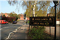 Garden Street with misleading sign