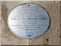 TQ2780 : Plaque on Fountain, Marble Arch, London W1 by Christine Matthews