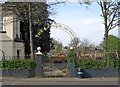 The Labour in Vain, entrance to garden in Brook Road, Oldswinford