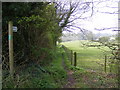 Footpath to Cotswold Poultry Farm & the A12