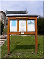 TM0838 : St.Mary the Virgin Church Notice Board by Geographer