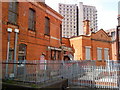 Disused buildings at Leicester Railway Station