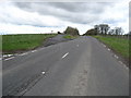 Country road heading to Crossgates