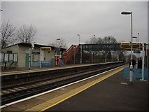 TQ2846 : Salfords Railway Station by Andrew Abbott