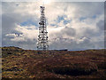 NG4540 : Telecommunication tower on Skriaig by John Allan