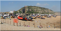 TQ8209 : Hastings Fishing Boats by Oast House Archive