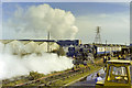 Steam at Ripple Lane open day, 1987