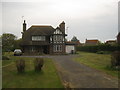 Timber fronted house