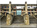 Steps to Bridge Court from River Tyne promenade