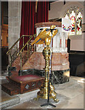TF4609 : The church of SS Peter and Paul in Wisbech - the pulpit by Evelyn Simak