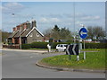 Roundabout between Ollerton and Edwinstowe