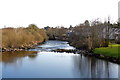 River Cree below the suspension bridge at Newton Stewart