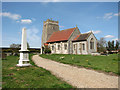 The church of St Andrew in Longham