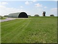 Old airfield buildings at Thurleigh