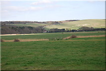TV5199 : Looking across the Cuckmere Valley towards the Seven Sisters Country Park by N Chadwick