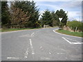 Road junction near Broomfold