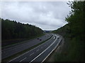 The M4, looking west from Rhiwbina Hill, Cardiff