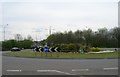 Roundabout on the A610 near Butterley Police HQ