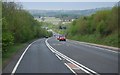 The A26 descending to Eridge