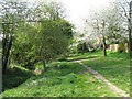 Path by the Slade Brook in Rothwell