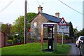 Public telephone in Garsington