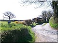 Farm road to Tyddyn Iol