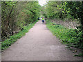 Cyclists on the Biddulph Valley Way