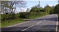 Footpath sign on A283