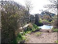 Footbridge and Ford across Afon Erch