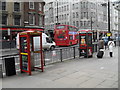 Phoneboxes in Aldgate High Street