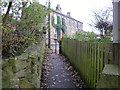 Snicket from the top of Southcroft Gate to Moorlands Road, Birkenshaw