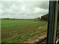 Pillbox at edge of field