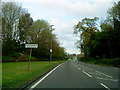 Mackworth sign on the Ashbourne Road