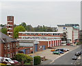 Fire station and hotel adjacent to M4 junction 26, Newport