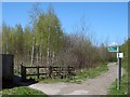 Access routes to Lofthouse Colliery Nature Park