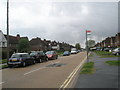 Bus stop in Tower Road