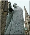 Statue of St Richard with Chichester Cathedral visible