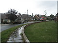 Heavy rain in Burnside Crescent