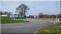 The Afon Wen roundabout from the south