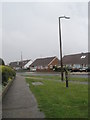 Looking out from Lotts Lane into Western Road